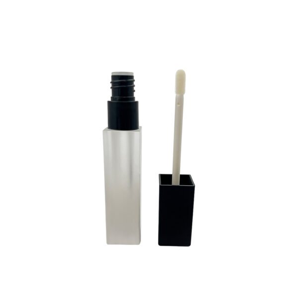 5g Square Lip Gloss Tube Packaging with Custom Logo | Luxury Matte Gradient Lip Gloss Container 5g Square Lip Gloss Packaging Tube with Applicator