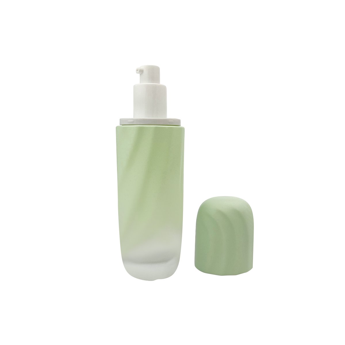 Custom airless cosmetic bottles