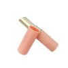 Peach Lipstick Tube – a smooth peach-colored shell surrounds a gold-tone lipstick mechanism