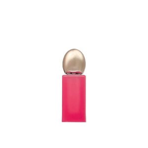 Oval Cap Lip Gloss Tube – the original lipstick tube 08 folder shows a bright pink rectangular liquid container with rounded edges and an oval gold-tone cap