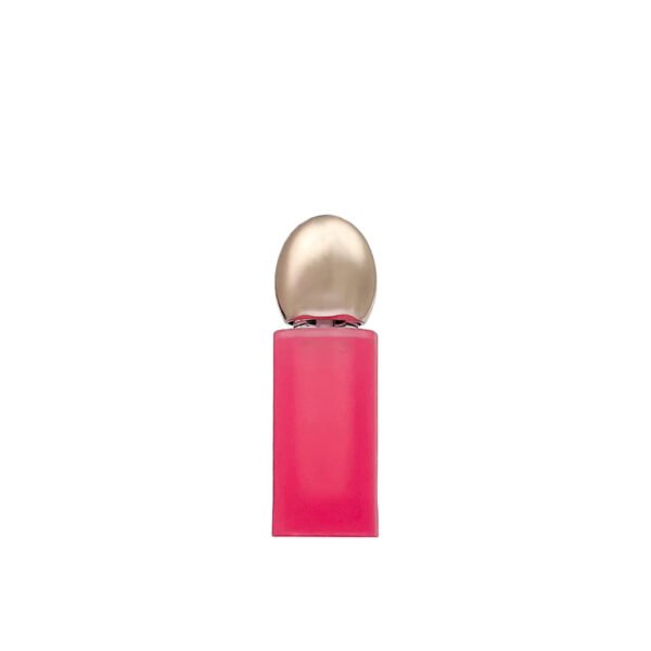 Oval Cap Lip Gloss Tube – the original lipstick tube 08 folder shows a bright pink rectangular liquid container with rounded edges and an oval gold-tone cap