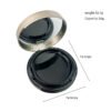 Wave Lid Cushion Compact – a warm metallic-looking lid has a flowing wave pattern across its surface